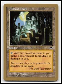 Ancient Tomb World Championship Decks Gold Border Magic The Gathering Card - Image 1