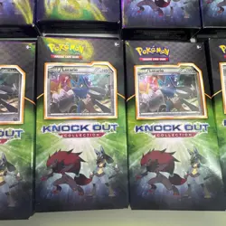 2017 Pokemon Knockout Collection Lucario 2 Packs Inside + Promo Card - Image 7