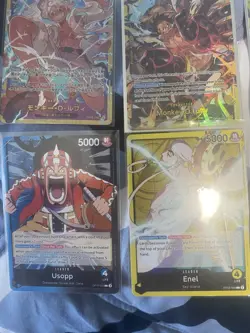 One Piece Cards Leader Secret Alt Art Lot Portugas D Ace Luffy Kaido Maria NM - Image 10