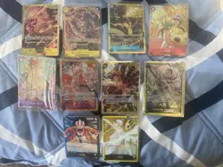 One Piece Cards Leader Secret Alt Art Lot Portugas D Ace Luffy Kaido Maria NM - Image 11