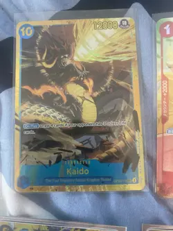 One Piece Cards Leader Secret Alt Art Lot Portugas D Ace Luffy Kaido Maria NM - Image 14