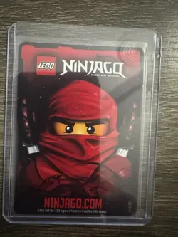 2011 Lego Ninjago - Masters of Spinjitzu Trading Card Game Sensei Wu #*1 - Image 4