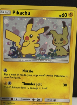 Pokémon Pikachu TCG SM Black Star Promos Holo Card SM162 - Image 10