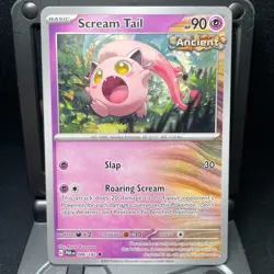 Scream Tail - 086/182 - Pokémon Paradox Rift 2023 - Uncommon Card NM - Image 3