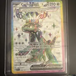 Pokémon Cards Cyclizar ex 228/191 Full Art Secret Rare Surging Sparks - (NM) - Image 1