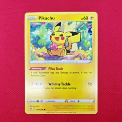 052/196 Pikachu Lost Origin Pokémon TCG Card Sword & Shield SWSH 2022 - Image 1