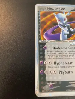 Pokemon Card Team Rocket's Mewtwo EX -Holo-99/109 -Rocket EX Returns-ENG-LP - Image 12