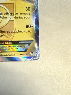 Pokemon Zapdos EX TCG Plasma Storm Ultra Rare Holo Card 48/135 LP - Image 16