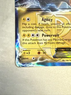 Pokemon Zapdos EX TCG Plasma Storm Ultra Rare Holo Card 48/135 LP - Image 17