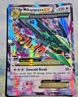 M Rayquaza EX 76/108 Roaring Skies Pokemon TCG Card LP Lightly Played - Image 13