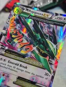 M Rayquaza EX 76/108 Roaring Skies Pokemon TCG Card LP Lightly Played - Image 7