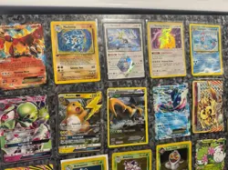 Vintage Pokemon Card Lot of 21 Cards MP-DMG Base Set 1 & 2, EX, GX, 1st Ed, etc. - Image 2