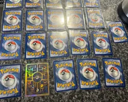 Vintage Pokemon Card Lot of 21 Cards MP-DMG Base Set 1 & 2, EX, GX, 1st Ed, etc. - Image 9