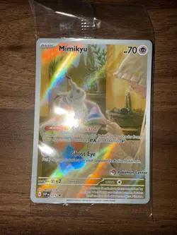 Mimikyu Pokemon Center Exclusive 075 SEALED SV Scarlet & Violet Promo - Image 1