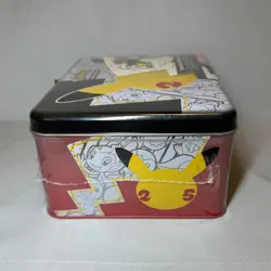 Pokemon Celebrations 25th Anniversary Collector's Chest Lunch Box Tin - Image 5