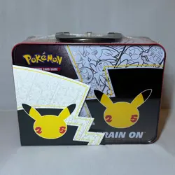 Pokemon Celebrations 25th Anniversary Collector's Chest Lunch Box Tin - Image 8