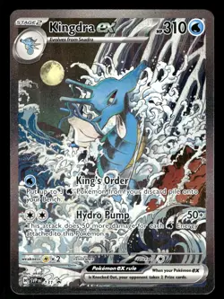 2024 Near Mint Pokémon Kingdra ex SVP EN 131 Shrouded Fable Promo English - Image 1