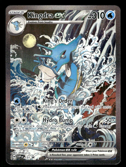 2024 Near Mint Pokémon Kingdra ex SVP EN 131 Shrouded Fable Promo English - Image 3