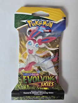 Evolving Skies Pokemon TCG Sleeved Booster Packs Complete Art Set (4 Packs) - Image 9