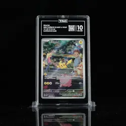 Pikachu 173/165 Pokemon Scarlet & Violet 151 Illustration Rare TAG 10 Gem Mint - Image 3