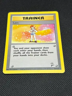 Pokémon Tcg Trainer Lass 104/130 Base Set 2 Non-Holo Rare - Image 2