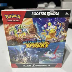 1 Booster Bundle Surging Sparks SV08 Pokemon TCG ( 6 Packs ) - Sealed - Image 8