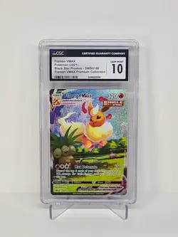 Pokémon Flareon VMAX Black Star Promo SWSH180 CGC 10 GEM MINT Pokemon TCG 2021 - Image 1