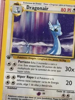 PSA 9 1999 Pokémon Dragonair 1st Edition Spanish Base Set #18 Mint WOTC - Image 10