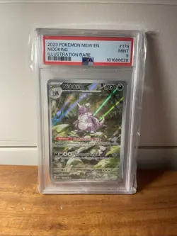 Pokemon TCG: 2023 Scarlet & Violet 151 Illustration Rare Nidoking 174/165- PSA 9 - Image 1