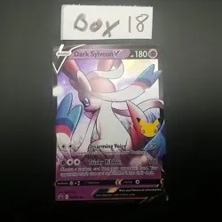 Dark Sylveon V SWSH134 Holographic Black Star Promo Pokemon TCG NM/M - Image 3