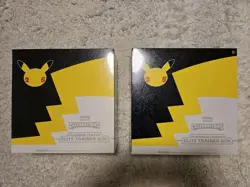 Brand New Pokémon Center 25th Anniversary Celebrations Elite Trainer Box x2 - Image 1