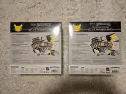 Brand New Pokémon Center 25th Anniversary Celebrations Elite Trainer Box x2 - Image 11