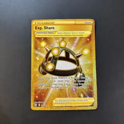 Pokémon Exp. Share Gold Secret Rare 180/163 Battle Styles Mint/NM - Image 1