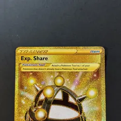 Pokémon Exp. Share Gold Secret Rare 180/163 Battle Styles Mint/NM - Image 3