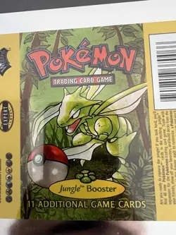 Pokémon Jungle Booster Pack Uncut Foil Sheet Australian Version - Image 11