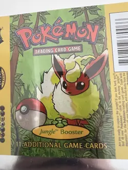 Pokémon Jungle Booster Pack Uncut Foil Sheet Australian Version - Image 6