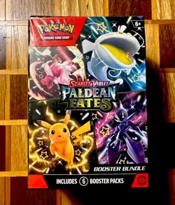Pokémon TCG New/Sealed Paldean Fates Booster Bundle - Image 1