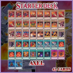 STARTER DECK AXEL 42 Volcanic Doomfire Rocket Shell Tri Blaze Blaster YuGiOh ?? - Image 2