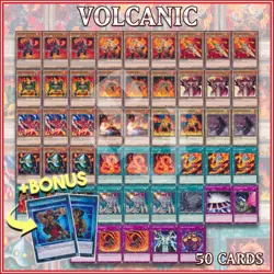 STARTER DECK AXEL 50+ Volcanic Doomfire Rocket Shell Tri Blaze Blaster YuGiOh ?? - Image 1