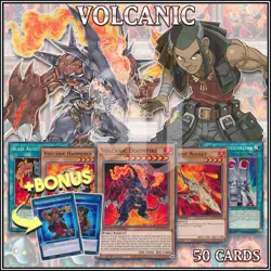 STARTER DECK AXEL 50+ Volcanic Doomfire Rocket Shell Tri Blaze Blaster YuGiOh ?? - Image 1