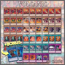 STARTER DECK AXEL 50+ Volcanic Doomfire Rocket Shell Tri Blaze Blaster YuGiOh ?? - Image 2