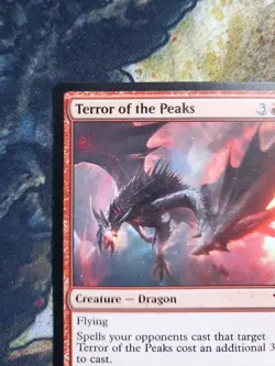 TERROR OF THE PEAKS Outlaws Of Thunder Junction OTJ Magic MTG MINT CARD - Image 4