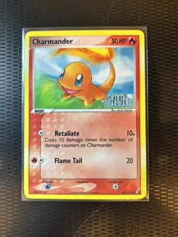 Pokemon TCG Card 2006 EX Crystal Guardians - Charmander 48/100  - Image 1