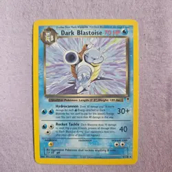 Dark Blastoise - 4/110 Legendary Collection Non-Holo Rare Pokemon Trading Card - Image 1