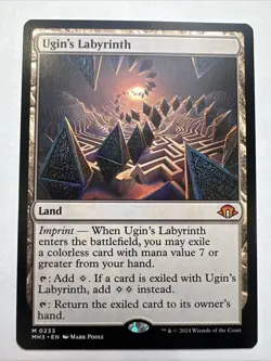 MTG Ugin's Labyrinth Modern Horizons 3 Regular NM - Image 1
