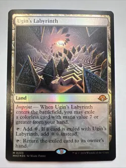 MTG Ugin's Labyrinth (Foil) Modern Horizons 3 NM - Image 1