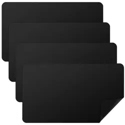 4 Pcs Card Game Mats 24 x 14 Inch Playmat Table Smooth Playing Card Mat for T... - Image 1