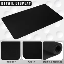 4 Pcs Card Game Mats 24 x 14 Inch Playmat Table Smooth Playing Card Mat for T... - Image 3