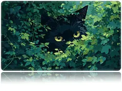 Playmat for MTG, Card Game Mat Non-Slip Rubber Base and Stitched, 24 x 14 inc... - Image 1
