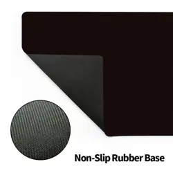 TCG Playmat, Black MTG Game Mat, Mousepad Compatible for MTG Trading Card Gam... - Image 3